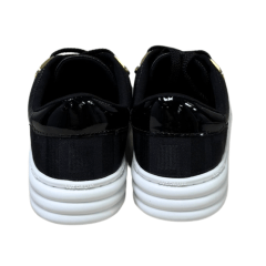 Tênis Luz da Lua 60230011 Couro Natural New Ridge Preto