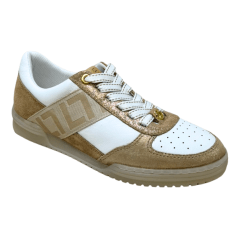 Tênis Luz da Lua 60780003 Couro Natural Saara Branco