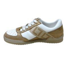 Tênis Luz da Lua 60780003 Couro Natural Saara Branco