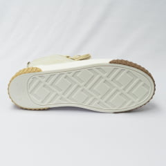 Tênis Luz da Lua 80140001 Jacquard Saara Bianco Off White