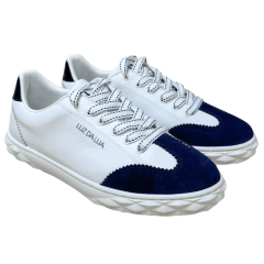 Tênis Luz da Lua 80900002 Couro Natural Bianco Netuno