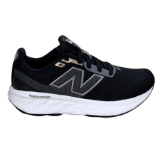 Tênis New Balance 520 V9 Fresh Foam Preto Bege