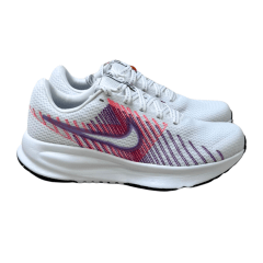 Tênis Nike HM9593-102 Run Defy Branco com Rosa