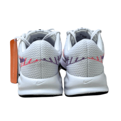 Tênis Nike HM9593-102 Run Defy Branco com Rosa
