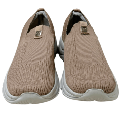Tênis Pegada 218833-02 Tecido Knit Bege