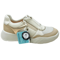 Tênis Piccadilly 949029 Wide Fit Off White