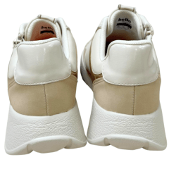 Tênis Piccadilly 949029 Wide Fit Off White