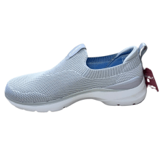 Tênis Skechers 124530BR Go Walk 6 Vibrant Smile Cinza