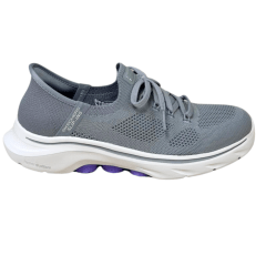 Tênis Skechers 125213 Go Walk 7 Via Slip-Ins Cinza