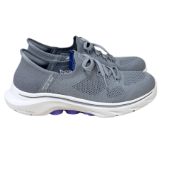 Tênis Skechers 125213 Go Walk 7 Via Slip-Ins Cinza