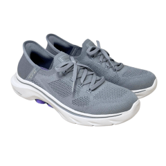 Tênis Skechers 125213 Go Walk 7 Via Slip-Ins Cinza
