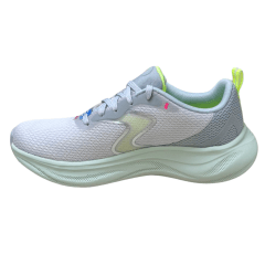 Tênis Skechers 150562 Skech Cloud Smooth Wave Cinza Claro