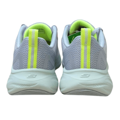 Tênis Skechers 150562 Skech Cloud Smooth Wave Cinza Claro