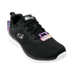 Tênis Skechers 12604BR Bountiful Quick Path Black and White