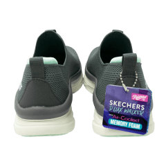 Tênis Skechers 149128 D'Lux Walker  Quick Upgrade com tecido Stretch Fit