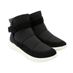 Tênis Usaflex AH3508 Elastano com Velcro Preto