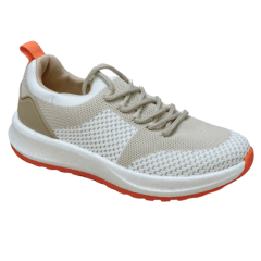 Tênis Usaflex AO1500 Poofy Tricot Branco