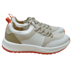Tênis Usaflex AO1500 Poofy Tricot Branco