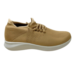 Tênis Usaflex UD0300 Tricot Creme