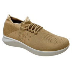 Tênis Usaflex UD0300 Tricot Creme