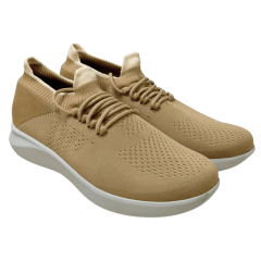 Tênis Usaflex UD0300 Tricot Creme
