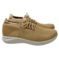 Tênis Usaflex UD0300 Tricot Creme