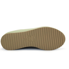 Tênis Usaflex V9103 Slip On Elastano para diabéticos Oliva