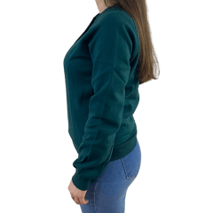 Blusa Casual Rosa TatuadaFit  9705 Newport com botões Verde