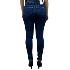 Calça Visual Jeans 102904 Midi Feminina Azul Jeans 