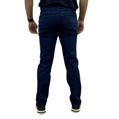 Calça Visual Jeans 251708 Slim Masculina Marinho 