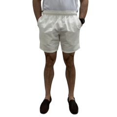 Bermuda Ogochi 4524102 Resort Casual Bolso Faca Off White