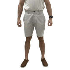 Bermuda Oyhan B2107 Sarja Leve Slim Botone Bolso Faca