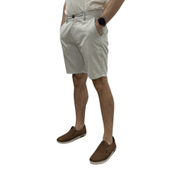 Bermuda Oyhan B2107 Sarja Leve Slim Botone Bolso Faca