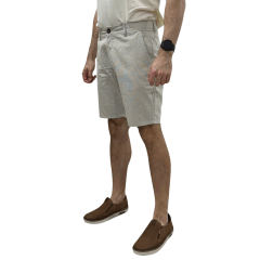 Bermuda Oyhan B2107 Sarja Leve Slim Botone Bolso Faca