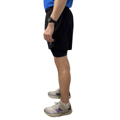 Bermuda Praxis 922 V26198 Short Duplo com Malha Térmica