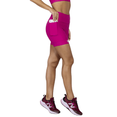 Bermuda Run More 11288 Blocking Baixa Pace com Bolsos