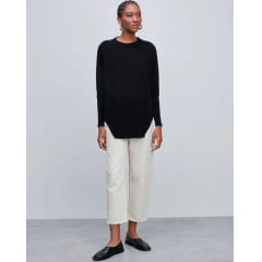 Blusa Anselmi 10357 Maxipull Preto