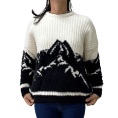 Blusa Anselmi 14755 Com Gola Off White