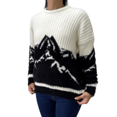 Blusa Anselmi 14755 Com Gola Off White