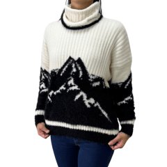 Blusa Anselmi 14755 Com Gola Off White