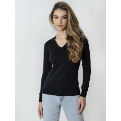 Blusa Anselmi 27559 Malha Fina Preto