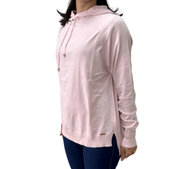 Blusa Anselmi 46259 com capuz Rosa bebê