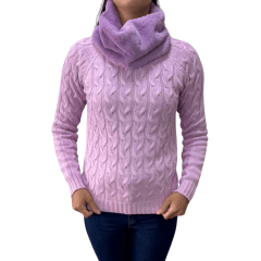 Blusa Anselmi 46964 Com Gola Rosa