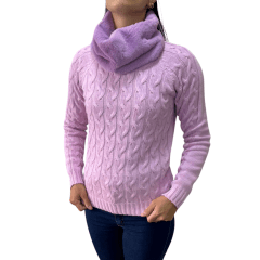 Blusa Anselmi 46964 Com Gola Rosa