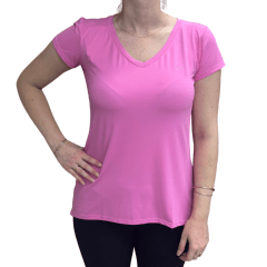 Blusa Praxis 212 691 New Trip Tecido Lycra Rosa