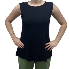 Blusa Praxis V25163 Manga Cavada Tecido Visco Lycra