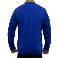 Blusão Praxis I23206 Tecido Sport Fleece Azul