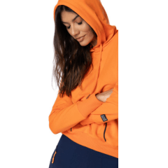 Blusão Praxis I24142 Tecido Sport Fleece com proteção UV Laranja