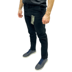 Calça Osmoze 5001100198 Casual com elastano Preto