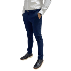 Calça Oyhan 99C4104 Sarja Skinny NIMES Marinho